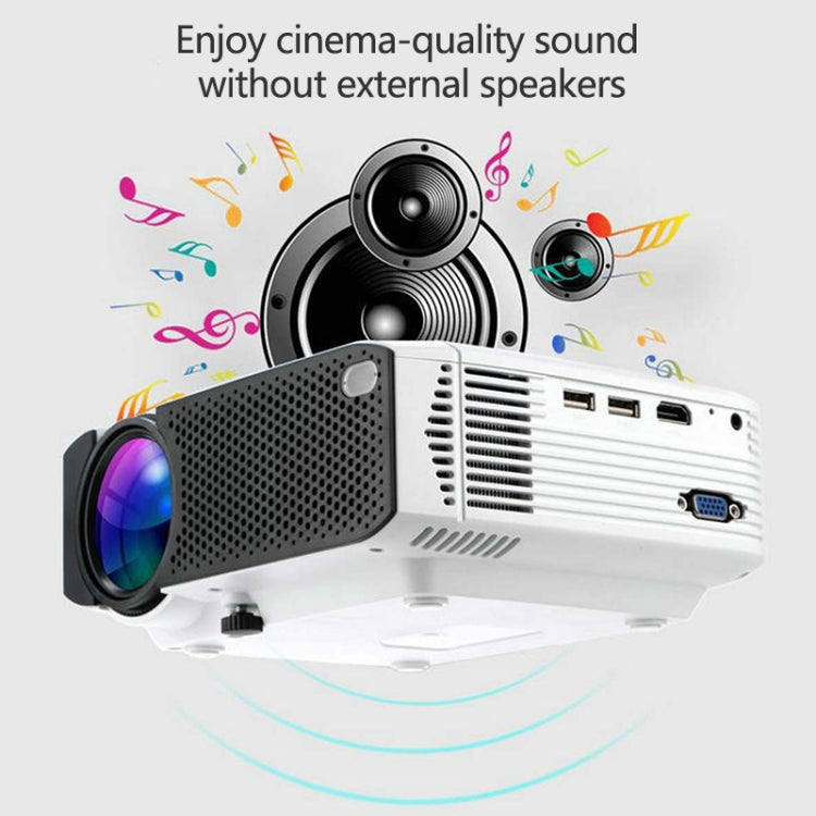 E400S 1600 Lumens 1280x720 720P Portable HD LED Smart Projector Children Projector (Mirroring Version)
