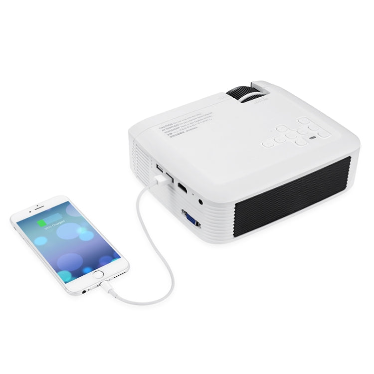E400S 1600 Lumens 1280x720 720P Portable HD LED Smart Projector Children Projector (Mirroring Version)
