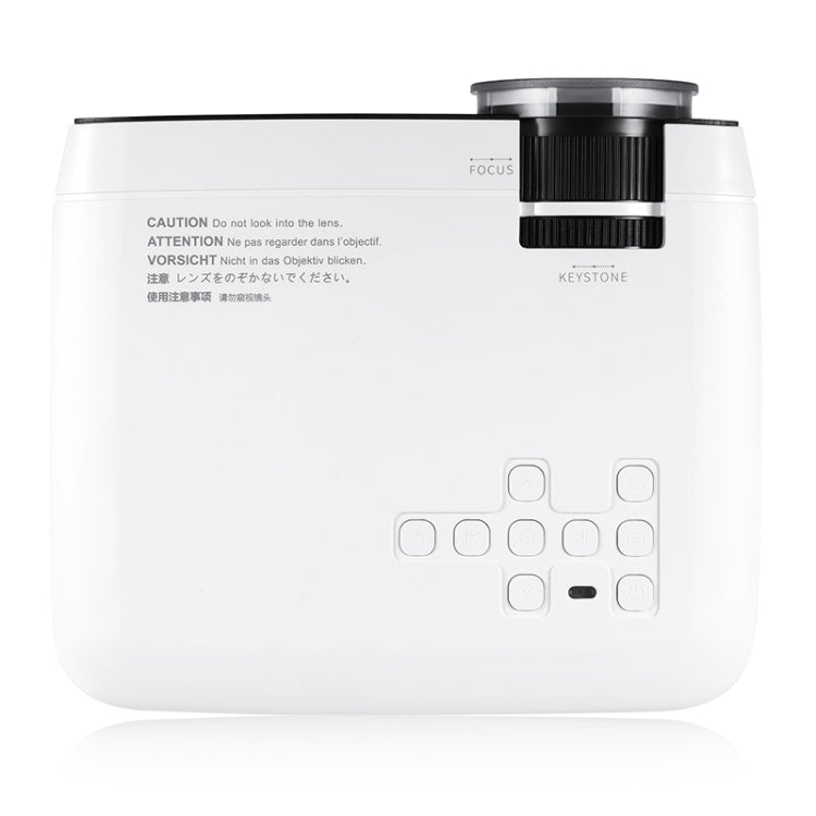 E400S 1600 Lumens 1280x720 720P Portable HD LED Smart Projector Children Projector (Mirroring Version)