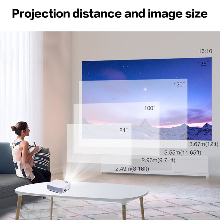 E430 1280x720 720P Portable Multimedia Games HD LED Smart Projector Children Projector