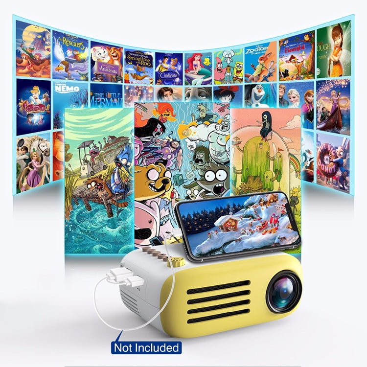 YG200 Portable LED Pocket Mini Projector AV SD HDMI Video Movie Game Home Theater Video Projector