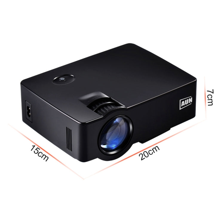 AUN AKEY1 1800 Lumens LED 800x480 Multimedia Video Projector Home Theater, USB / SD / VGA / AV / HDMI