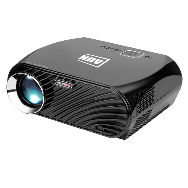 AUN GP100 Pro Android Version 3200 Lumens LED 1280x800 Android 6.0.1 Multimedia Video Projector Home Theater with Remote Controller, 1GB+8GB, WiFi, BT(Black)