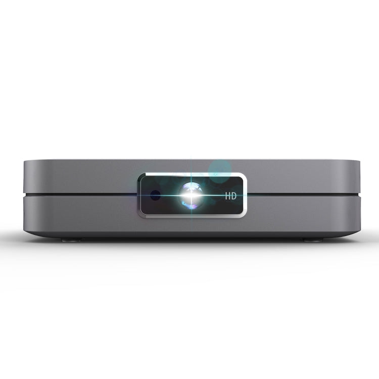 H100 960 x 540 4000 Lumens 2.4G / 5G Wifi + Bluetooth Smart Projector with Voice Remote Control, Support Android 6.0 System
