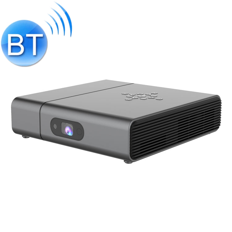 H200 960P 3000 Lumens 2.4G / 5G Wifi + Bluetooth Smart 3D Projector with Infrared Remote Control, Support Android 6.0 System