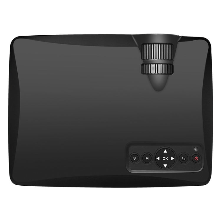 LY-40 1800 Lumens 1280 x 800 Home Theater LED Projector with Remote Control, US Plug