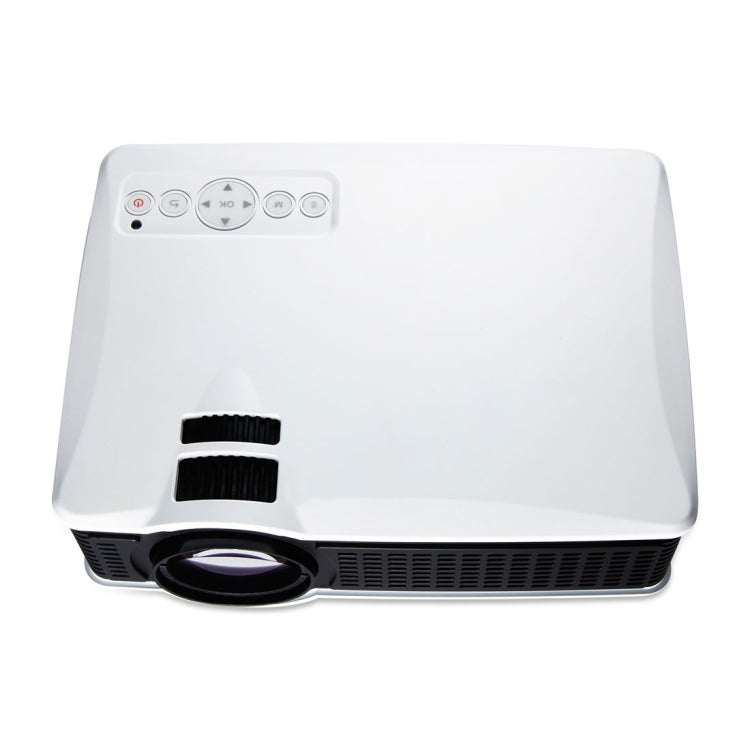 LY-40 1800 Lumens 1280 x 800 Home Theater LED Projector with Remote Control, US Plug