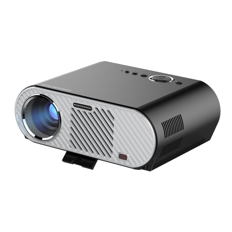 GP90 350LM 1280*800 HD LED Projector HD Home Theater with Remote Controller, Support HDMI, VGA, AV, USB Interfaces(Black)