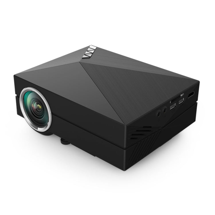 GM60A WiFi 800x480 LED Mini Projector HD Home Theater , Support USB + VGA + SD + HDMI + AV