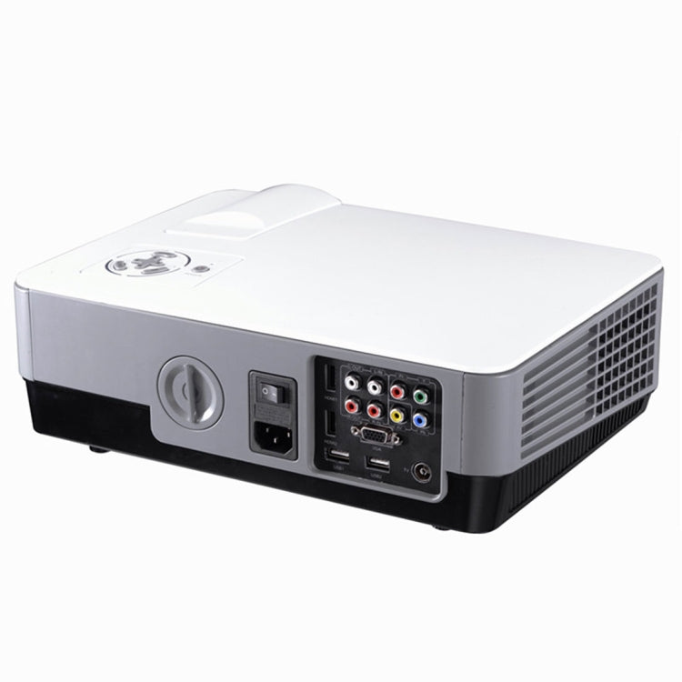 RD-801 800*600 1800 Lumens LED Projector HD Home Theater with Remote Controller ,Support USB + VGA + HDMI + AV + TV