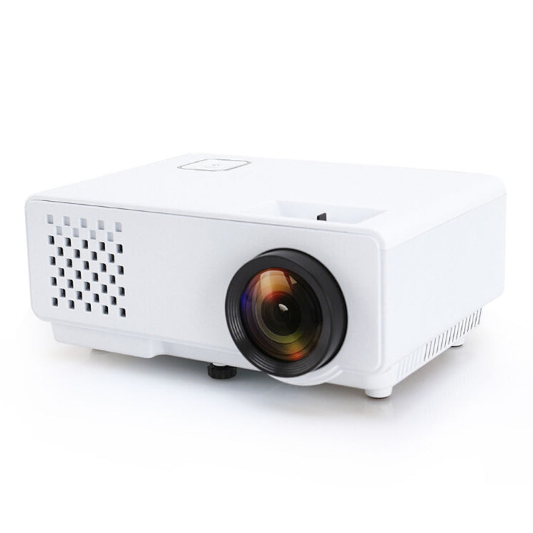 RD-810 800*768 1200 Lumens Mini LED Projector HD Home Theater with Remote Controller ,Support USB + VGA + HDMI + AV