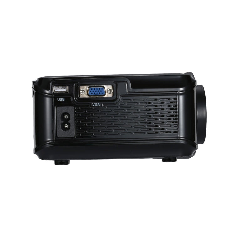 Uhappy U90 2200LM 800*480 Home Theater LED Projector with Remote Control , Support USB + VGA + SD + HDMI + AV + TV