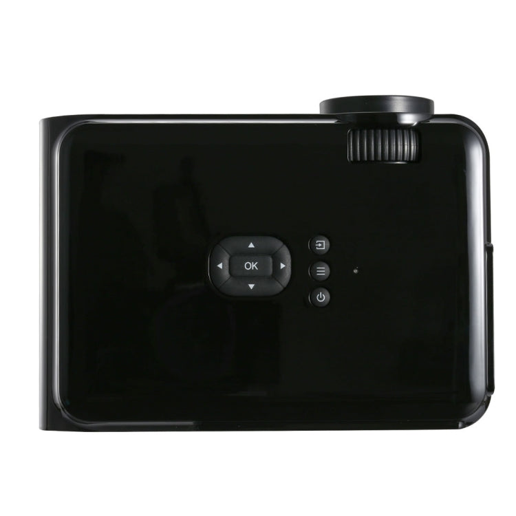 Uhappy U90 2200LM 800*480 Home Theater LED Projector with Remote Control , Support USB + VGA + SD + HDMI + AV + TV