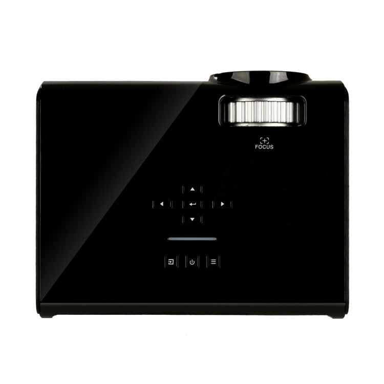 Uhappy U45 2200 Lumens 1080P LED HD Mini Projector Home Theater with Remote Control , Support USB + VGA + SD + HDMI + AV + TV