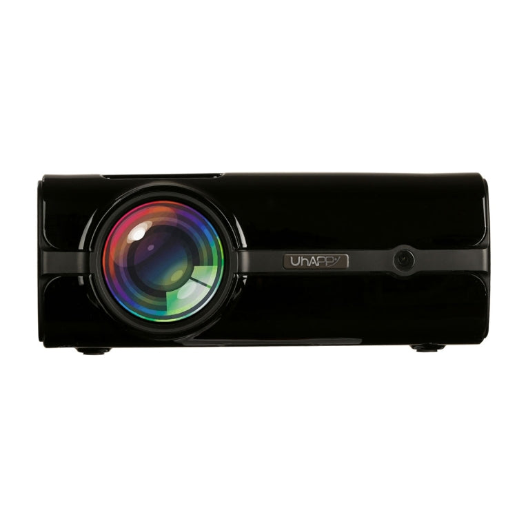 Uhappy U45 2200 Lumens 1080P LED HD Mini Projector Home Theater with Remote Control , Support USB + VGA + SD + HDMI + AV + TV