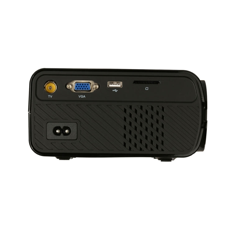 Uhappy U45 2200 Lumens 1080P LED HD Mini Projector Home Theater with Remote Control , Support USB + VGA + SD + HDMI + AV + TV