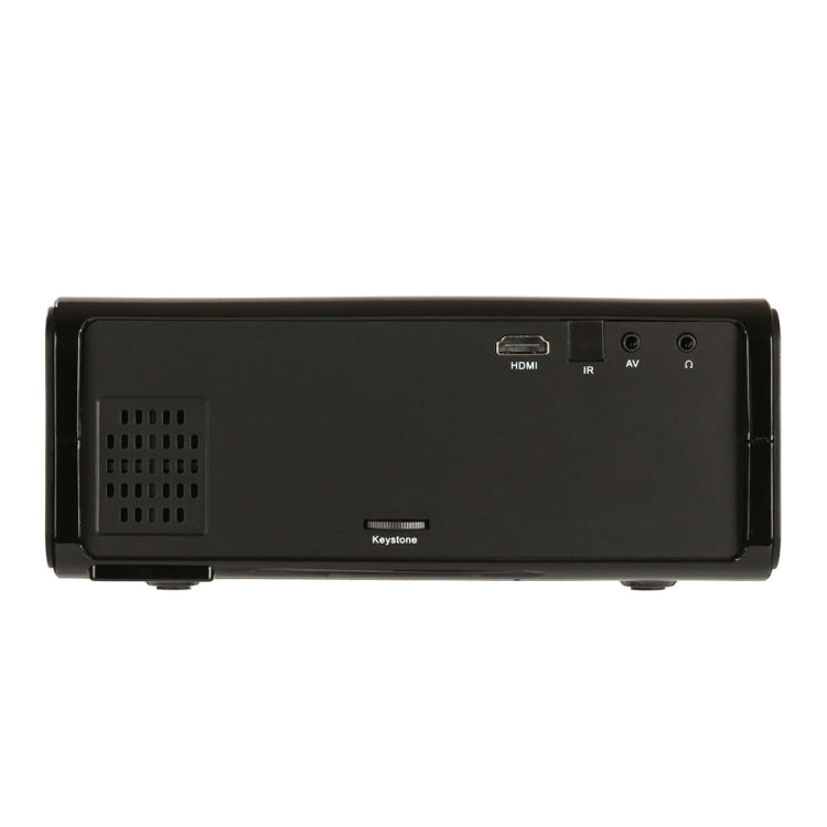 Uhappy U45 2200 Lumens 1080P LED HD Mini Projector Home Theater with Remote Control , Support USB + VGA + SD + HDMI + AV + TV