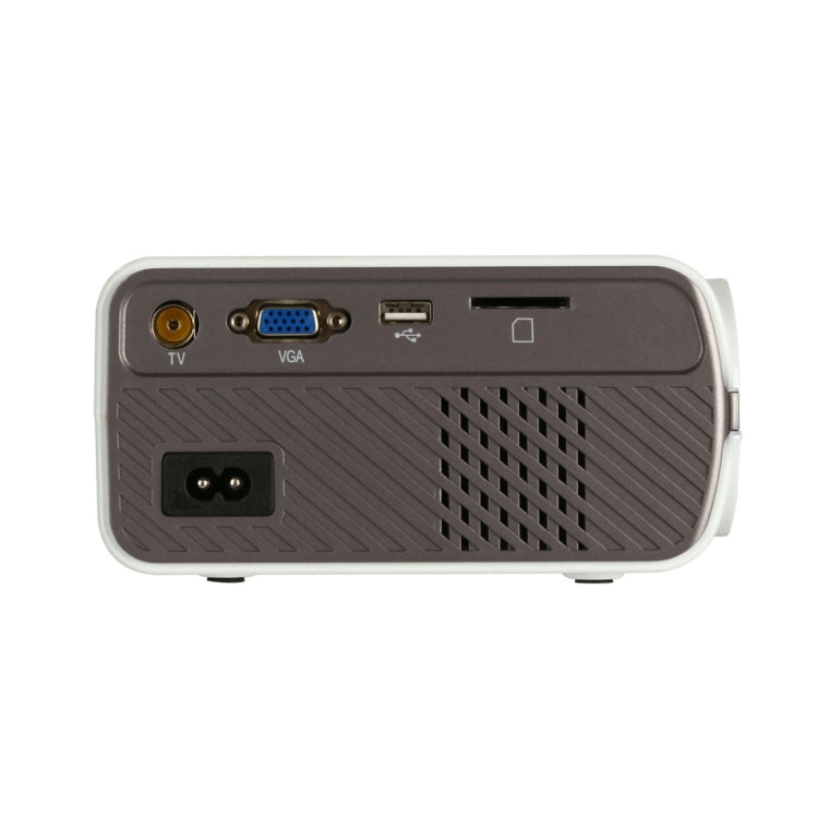 Uhappy U45 2200 Lumens 1080P LED HD Mini Projector Home Theater with Remote Control , Support USB + VGA + SD + HDMI + AV + TV