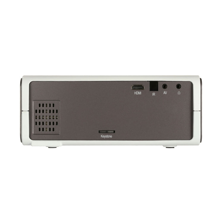 Uhappy U45 2200 Lumens 1080P LED HD Mini Projector Home Theater with Remote Control , Support USB + VGA + SD + HDMI + AV + TV