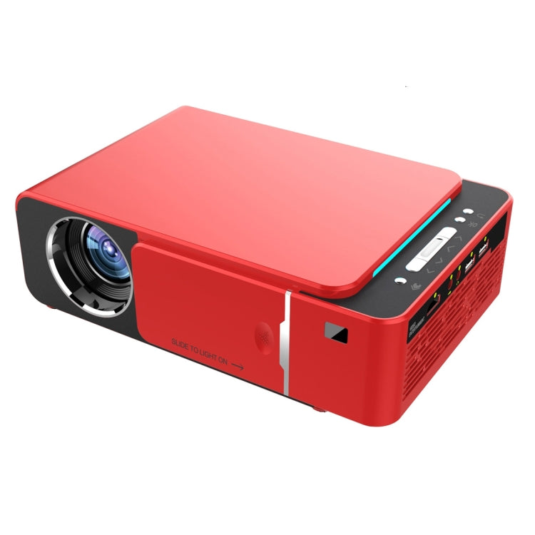 T6 2000ANSI Lumens Mini Theater Projector, Android 7.1 RK3128 Quad Core, 1GB+8GB, US Plug