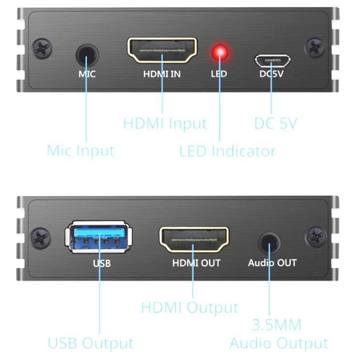 NK-S300 USB 3.0 HDMI 4K HD Video Capture Card Device