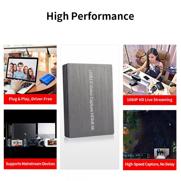 NK-S300 USB 3.0 HDMI 4K HD Video Capture Card Device