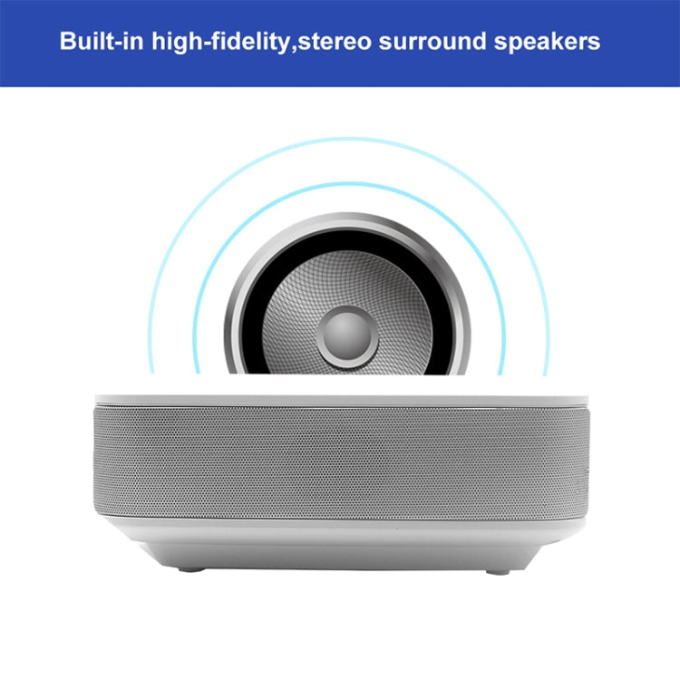 D40W 1600 Lumens Portable Home Theater LED HD Digital Projector, Mirroring Version