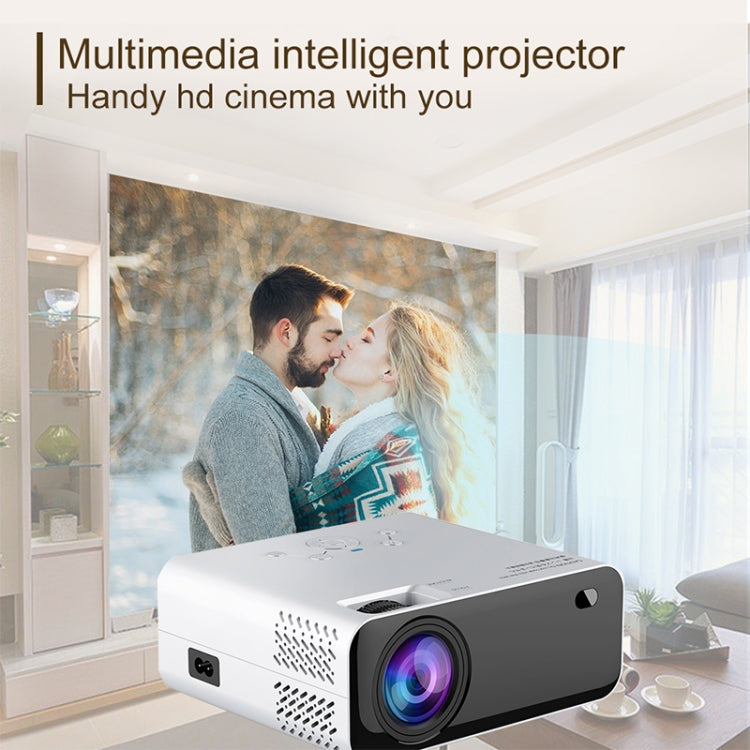 E450H 1280x720P 120 ANSI Lumens Portable Home Theater LED HD Digital Projector, Basic Version