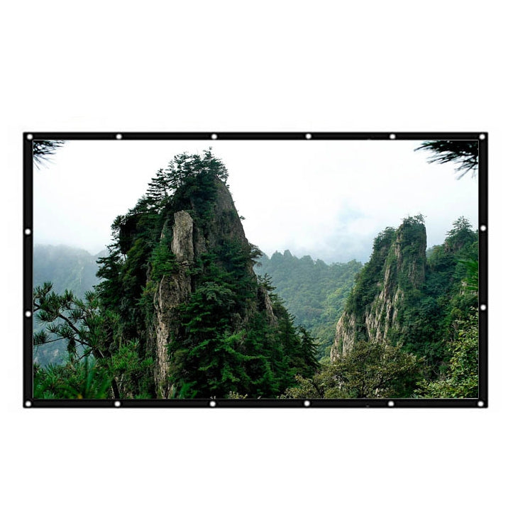 PVC Micro Projector Enclosure Perforation Curtain 120 Inches (16:9) Projected Area: 265.6x149.4cm