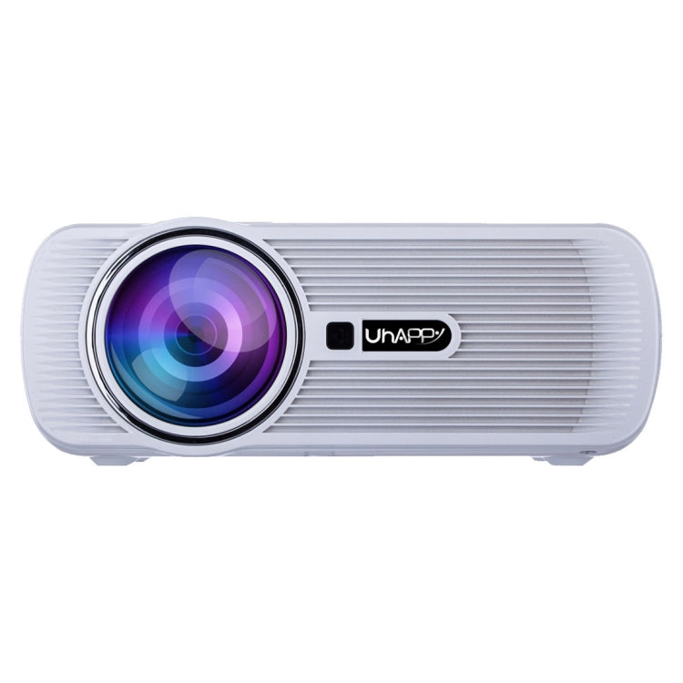 Uhappy U80 PRO 2200LM Android 4.4 Wireless Sync Display Home Theater LED WiFi Projector with Remote Control,1080P, RAM: 1GB, ROM: 8GB, Support HDMI + USB + TV + AV + VGA