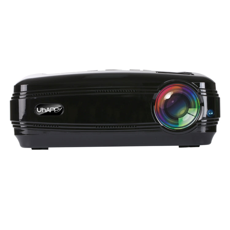 Uhappy U58 3200LM 1080P Home Theater 1280*768 LED Projector with Remote Control, Support HDMI + USB + TV + YPbPr + AV + VGA