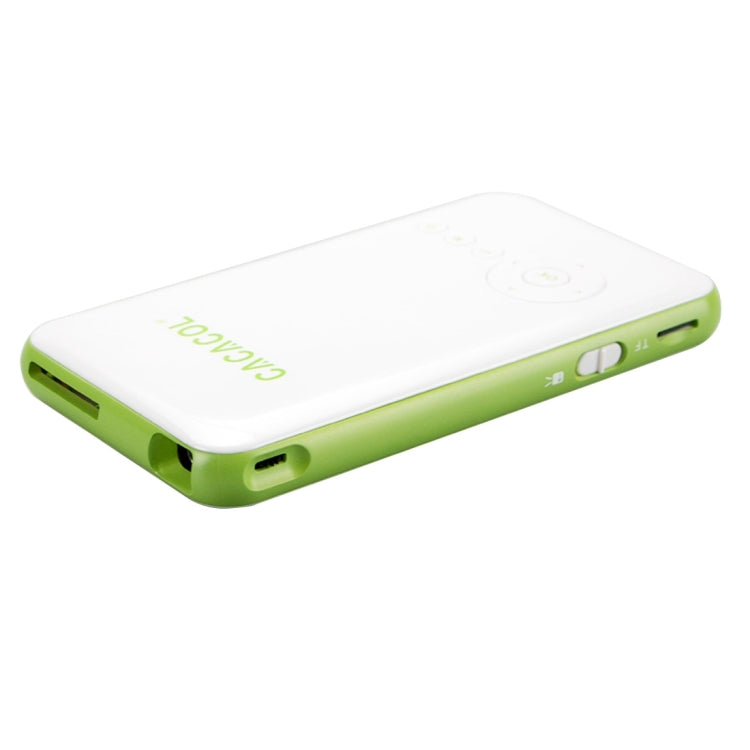 CACACOL ITC-DO2 50LM WiFi Smart 854*480 (WVGA) DLP 0.3DMD+RGBLED Portable Projector with Remote Control,  Android 4.4, RK3128, 1GB RAM, 16GB ROM, WiFi, BT, HDMI