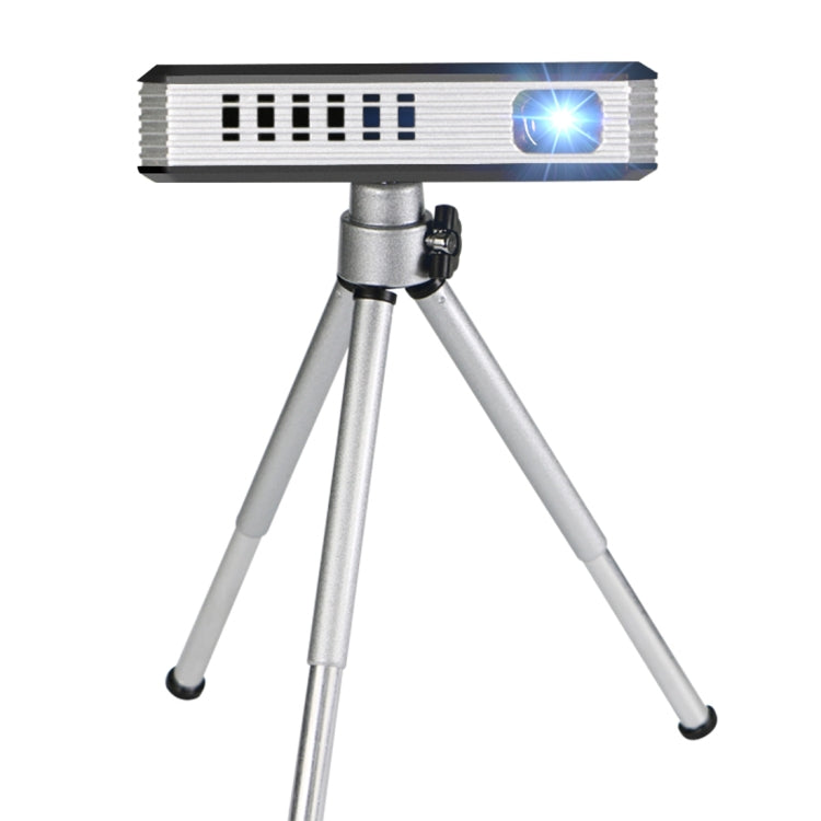 CACACOL ITC-DO2 Plus 50LM WiFi Smart 854*480 (WVGA) DLP 0.3DMD+RGBLED Portable Projector with Remote Control,  Android 4.4, RK3128, 1GB RAM, 16GB ROM, WiFi, BT, HDMI, without Tripod Holder
