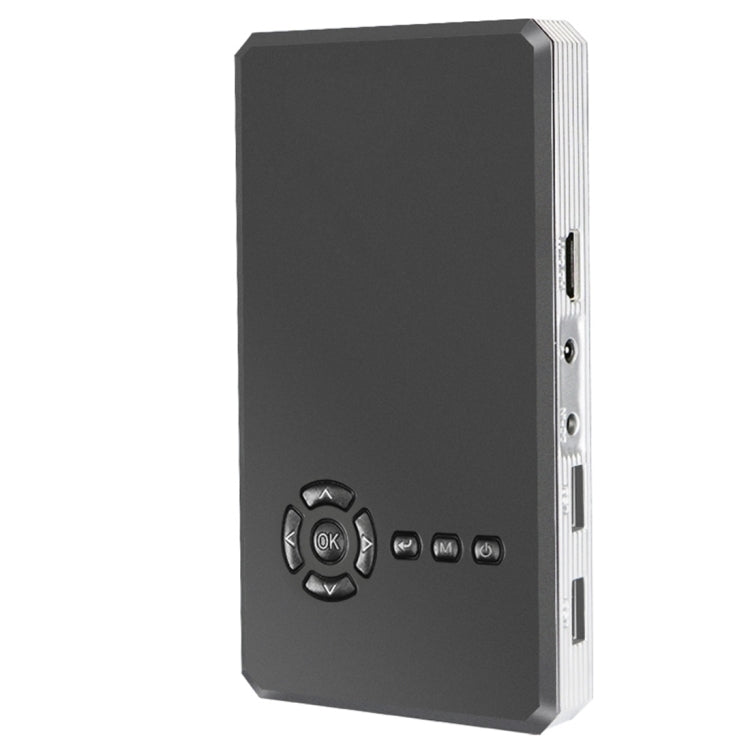 CACACOL ITC-DO2 Plus 50LM WiFi Smart 854*480 (WVGA) DLP 0.3DMD+RGBLED Portable Projector with Remote Control,  Android 4.4, RK3128, 1GB RAM, 16GB ROM, WiFi, BT, HDMI, without Tripod Holder