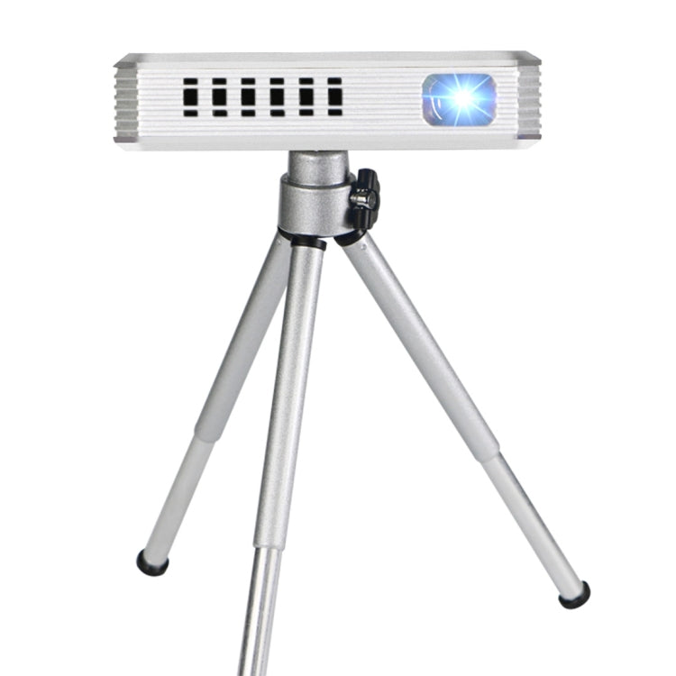 CACACOL ITC-DO2 Plus 50LM WiFi Smart 854*480 (WVGA) DLP 0.3DMD+RGBLED Portable Projector with Remote Control,  Android 4.4, RK3128, 1GB RAM, 16GB ROM, WiFi, BT, HDMI, without Tripod Holder