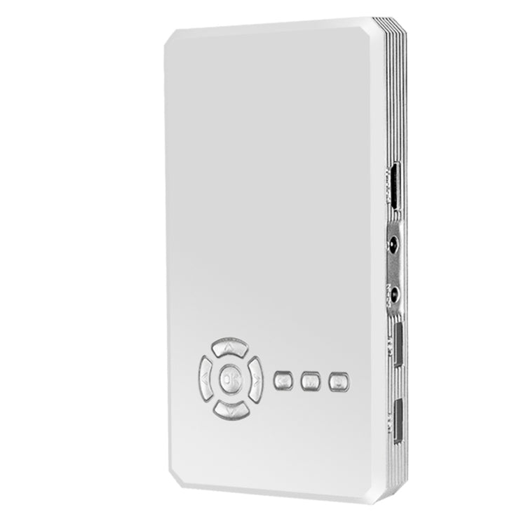 CACACOL ITC-DO2 Plus 50LM WiFi Smart 854*480 (WVGA) DLP 0.3DMD+RGBLED Portable Projector with Remote Control,  Android 4.4, RK3128, 1GB RAM, 16GB ROM, WiFi, BT, HDMI, without Tripod Holder