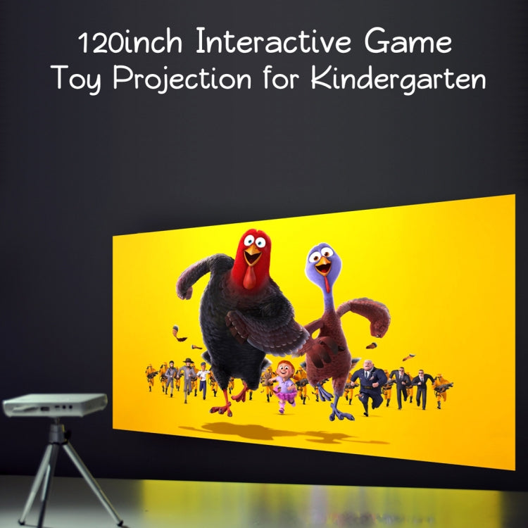 Vivibright GP1SUP Mini 854x480 Android 4.4.4 DLP Pico Projector, 200Lux, Amlogic S805 Quad Core up to 1.5GHz, Support WiFi / Bluetooth / HDMI / USB / MHL / AV / EZCast / Miracast / Airplay