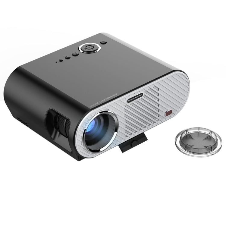 Vivibright GP90UP 350LUX 1280*800 HD LED Projector with Remote Controller, Amlogic S805 Quad Core up to 1.5GHz, 1GB+8GB, HDMI, VGA, AV, USB, RJ45(Black)