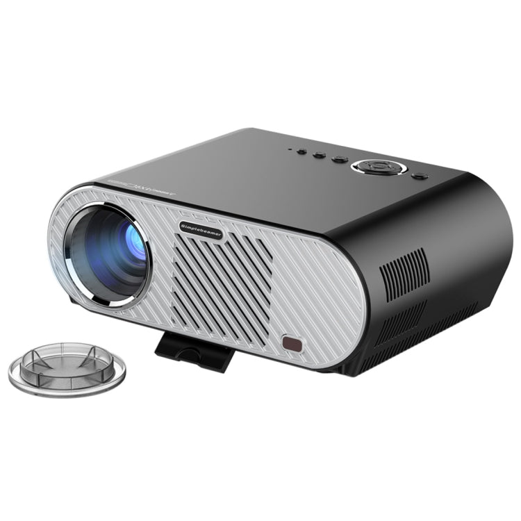 Vivibright GP90UP 350LUX 1280*800 HD LED Projector with Remote Controller, Amlogic S805 Quad Core up to 1.5GHz, 1GB+8GB, HDMI, VGA, AV, USB, RJ45(Black)