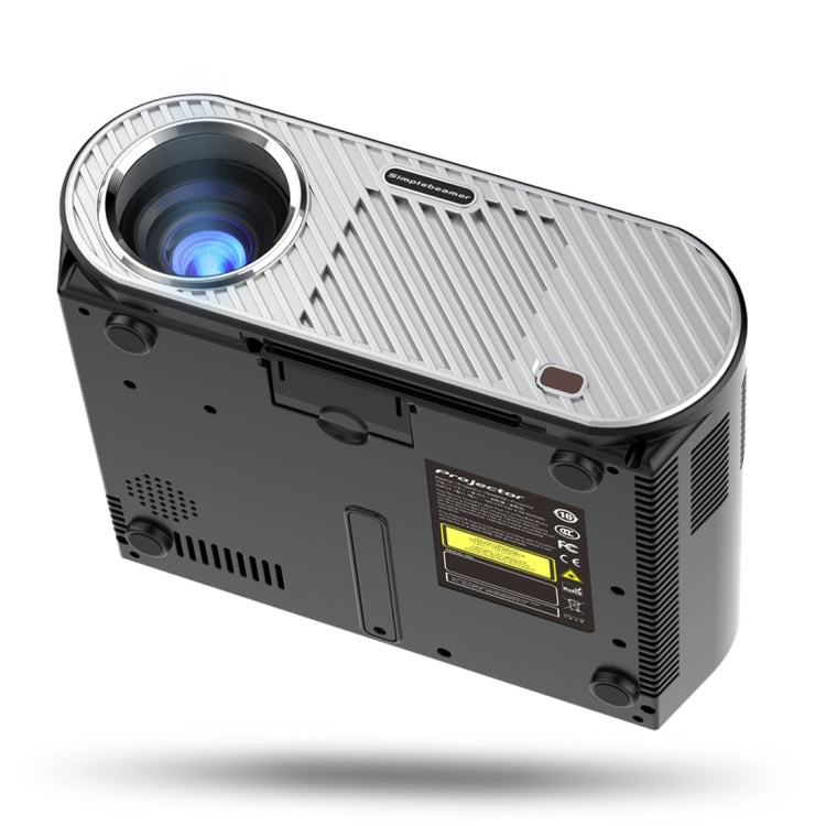 Vivibright GP90UP 350LUX 1280*800 HD LED Projector with Remote Controller, Amlogic S805 Quad Core up to 1.5GHz, 1GB+8GB, HDMI, VGA, AV, USB, RJ45(Black)