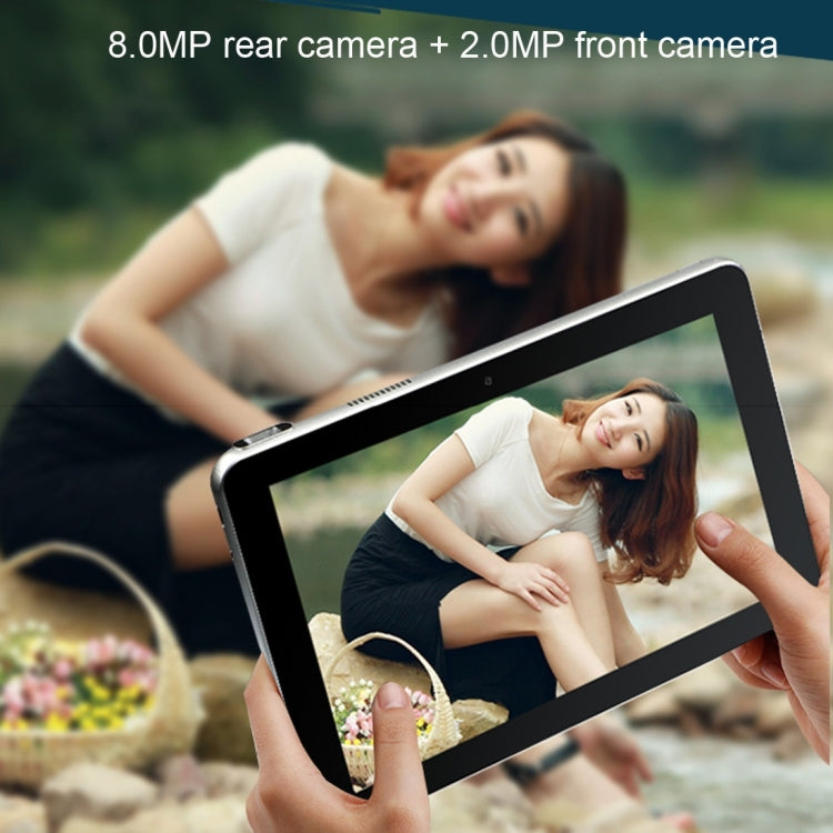 CACACOL ITC-DO7 8.0 inch Tablet PC + 50LM WiFi Smart 854*480 (WVGA) DLP 0.3DMD+RGBLED Portable Projector, Android 4.4, RK3128, 1GB RAM, 16GB ROM, WiFi, BT, HDMI (Silver)