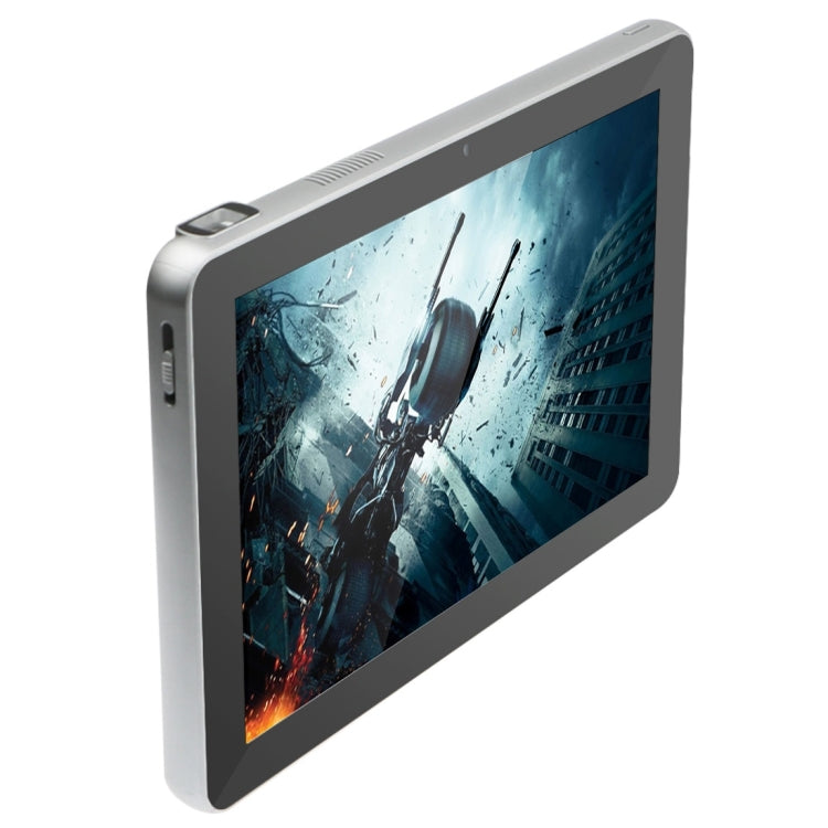 CACACOL ITC-DO7 8.0 inch Tablet PC + 50LM WiFi Smart 854*480 (WVGA) DLP 0.3DMD+RGBLED Portable Projector, Android 4.4, RK3128, 1GB RAM, 16GB ROM, WiFi, BT, HDMI (Silver)