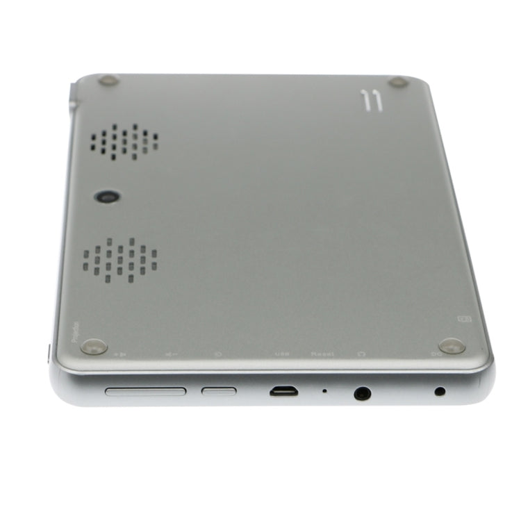 CACACOL ITC-DO7 8.0 inch Tablet PC + 50LM WiFi Smart 854*480 (WVGA) DLP 0.3DMD+RGBLED Portable Projector, Android 4.4, RK3128, 1GB RAM, 16GB ROM, WiFi, BT, HDMI (Silver)