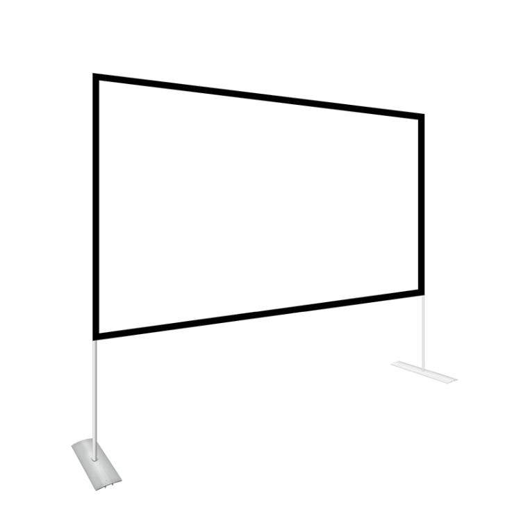 Outdoor Bracket Folding Polyester Projector Film Curtain, Size: 120 inch (16:9)