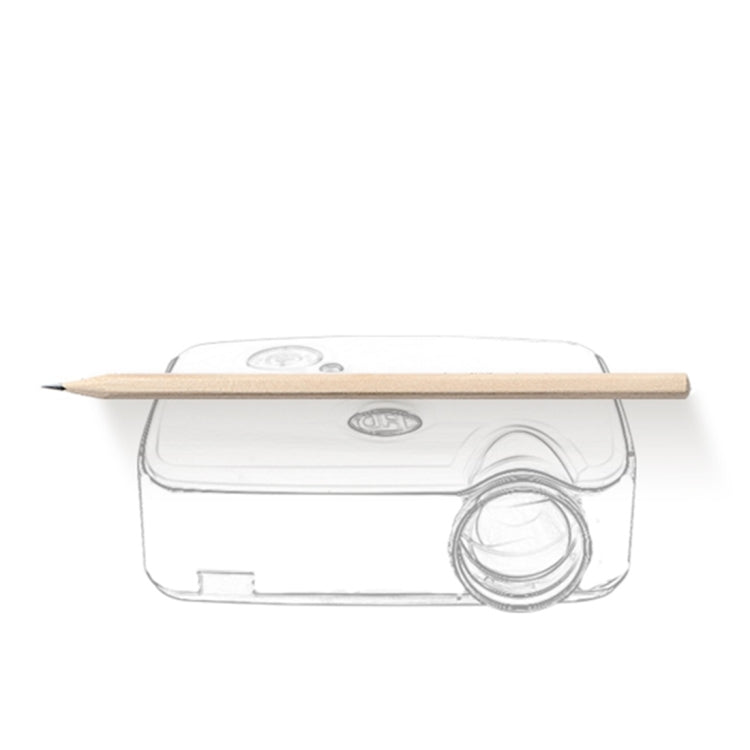PH5 Mini Projector 2500 Lumens LED 800x600 SVGA Multimedia Video Projector, Projecting Distance: 2-5m