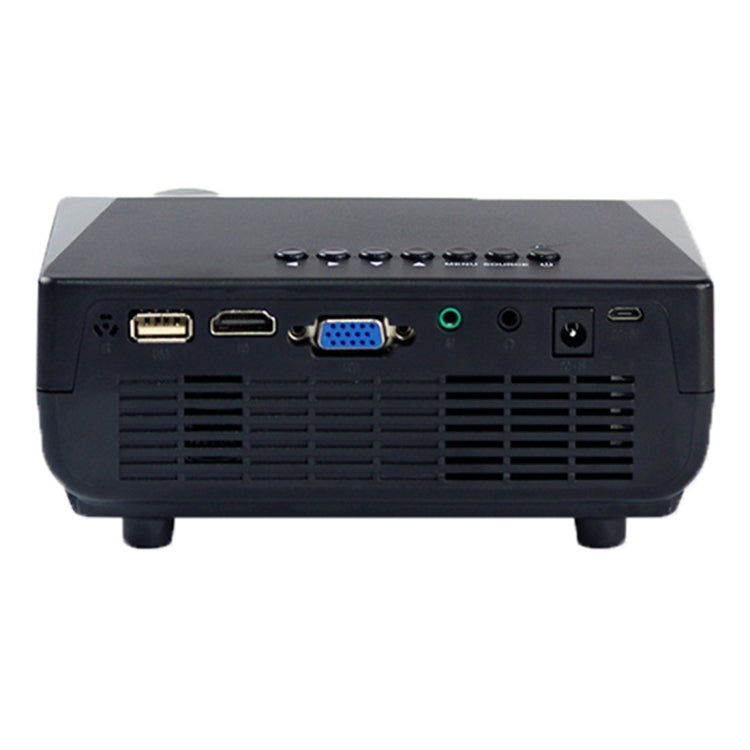 VS311 Mini Projector 150 Lumens LED 480x320 SVGA Multimedia Video Projector, Support HDMI / SD / USB / VGA / AV, Projecting Distance: 1-5m