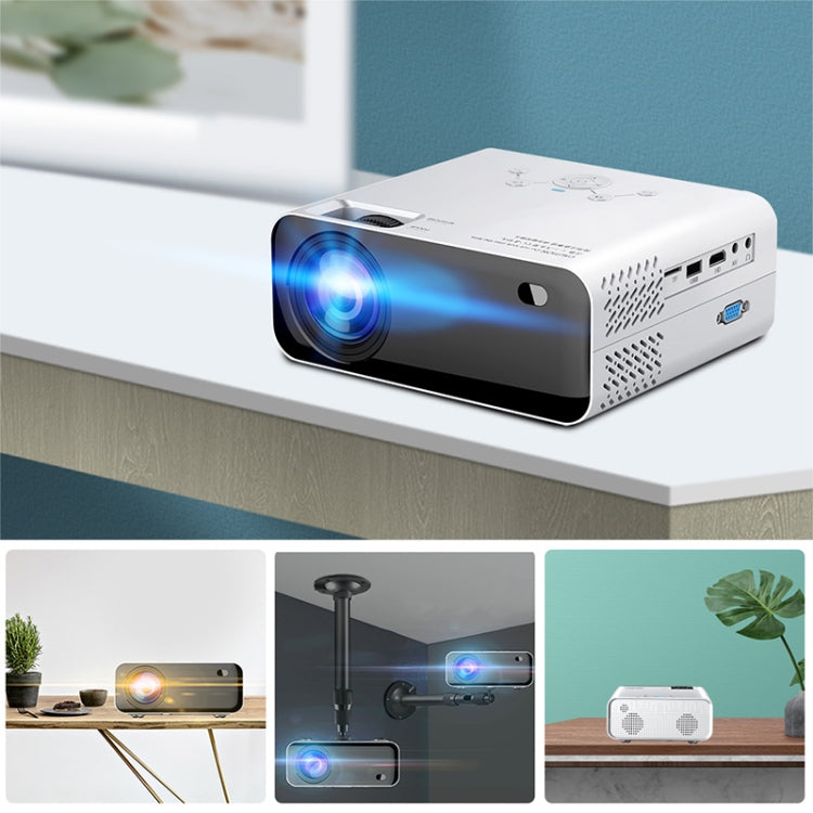 E450S 1280x720P 120 ANSI Lumens Portable Home Theater LED HD Digital Projector, Mirroring Version