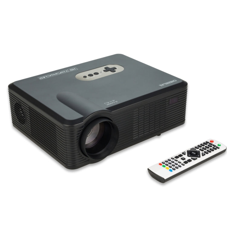 CL720 3000LM 1280x800 Home Theater LED Projector with Remote Controller, Support HDMI, VGA, YPbPr, Video, Audio, TV, USB Interfaces