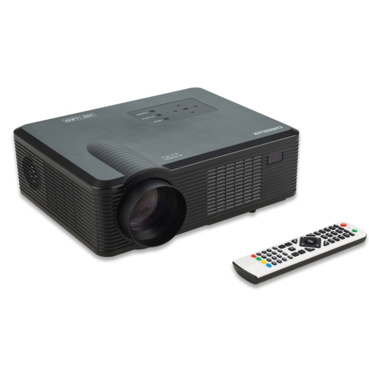 CL740 3000LM 800x480 Home Theater LED Projector with Remote Controller, Support HDMI, VGA, YPbPr, Video, Audio, TV, USB Interfaces
