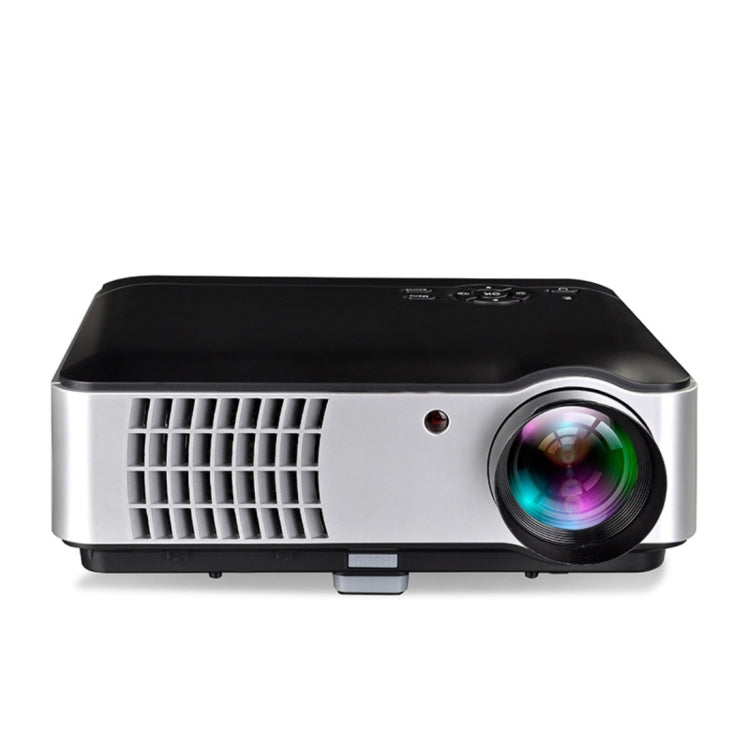 RD-806 1200LM 1280x800 Home Theater LED Projector with Remote Controller, Support HDMI, VGA, AV, TV, USB Interfaces(Black)